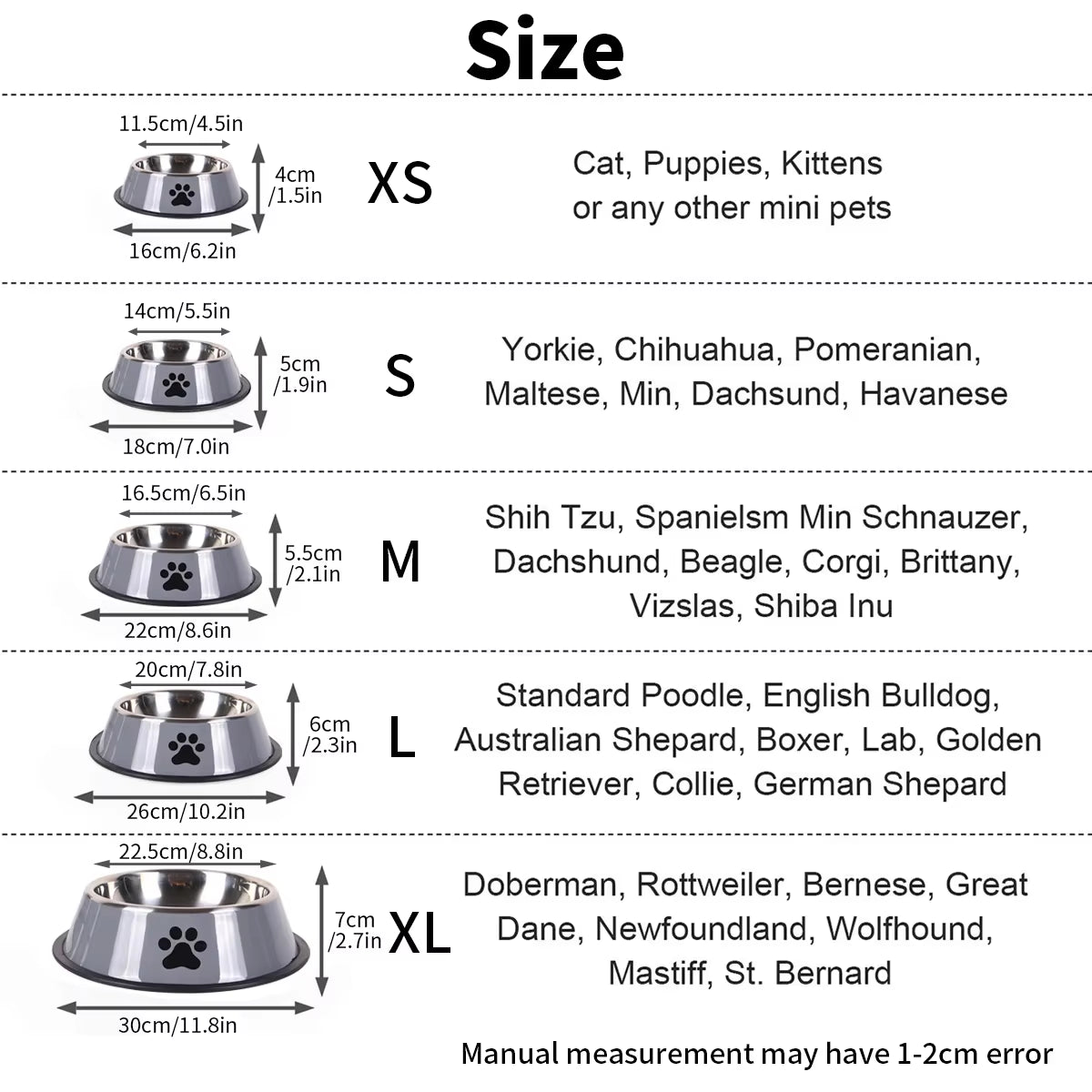Premium Stainless Steel Pet Bowl