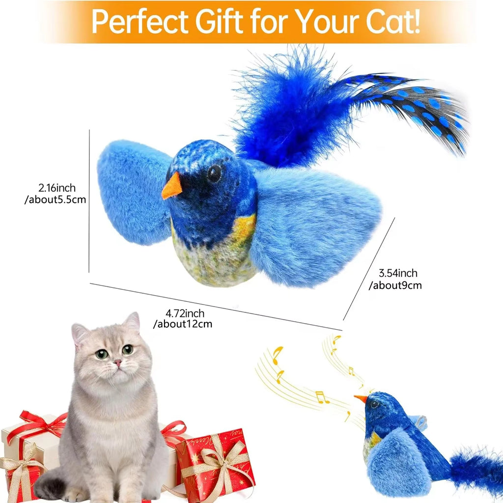 The Playful Predator: Interactive Hanging Bird Cat Toy