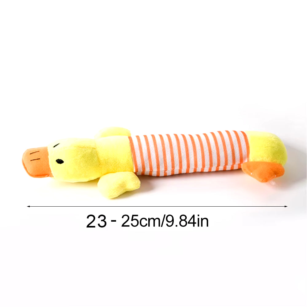 Squeaky Durable Stuffing-less Plush Squeaky Dog Toy