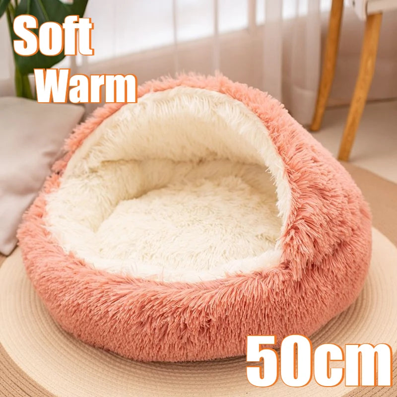 2 in 1 Soft Plush Pet Bed
