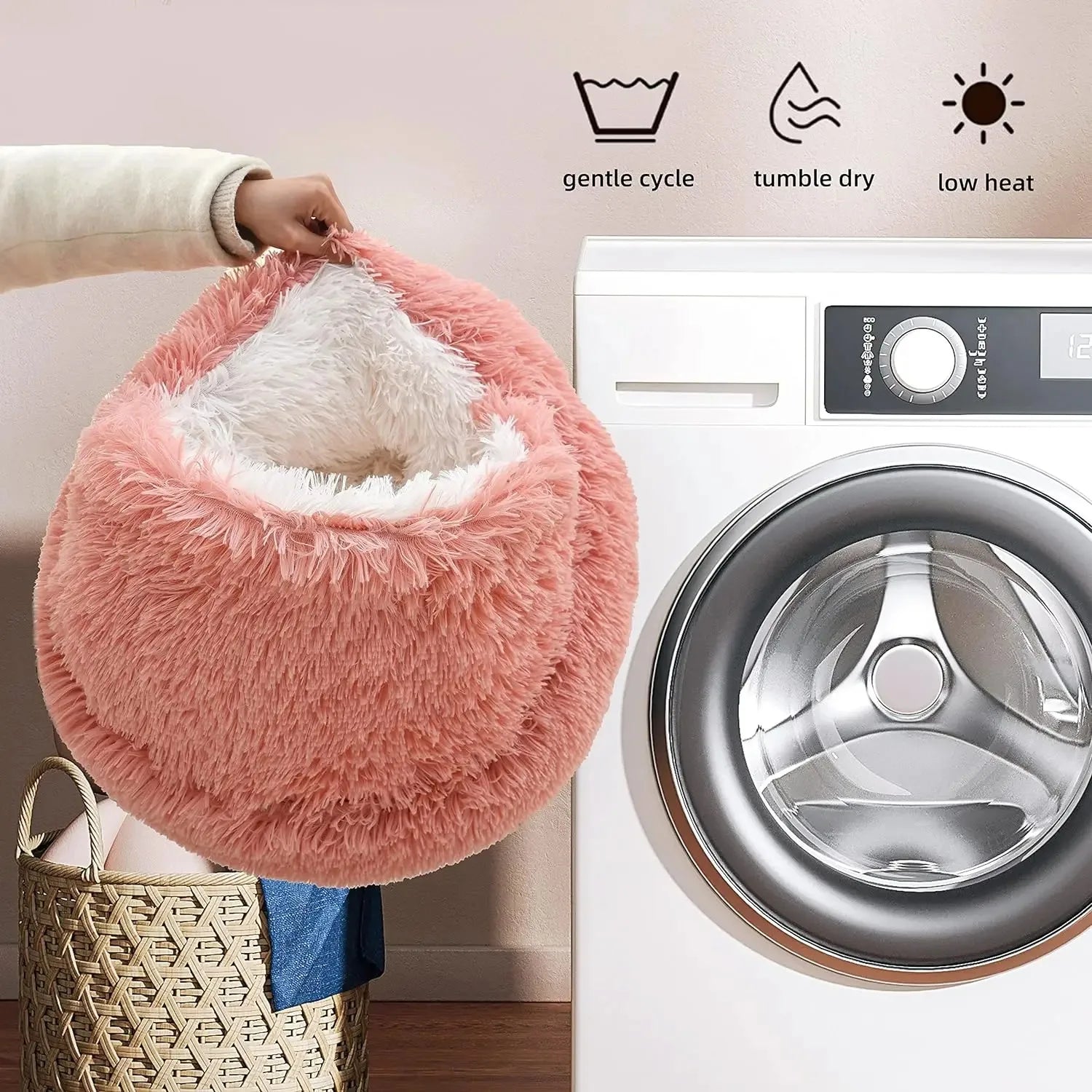 2 in 1 Soft Plush Pet Bed
