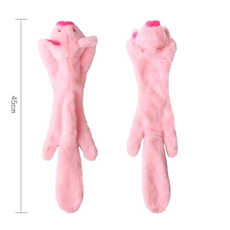 Squeaky Durable Stuffing-less Plush Squeaky Dog Toy