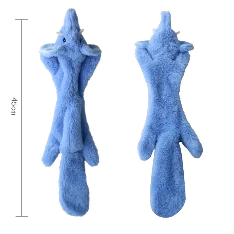 Squeaky Durable Stuffing-less Plush Squeaky Dog Toy