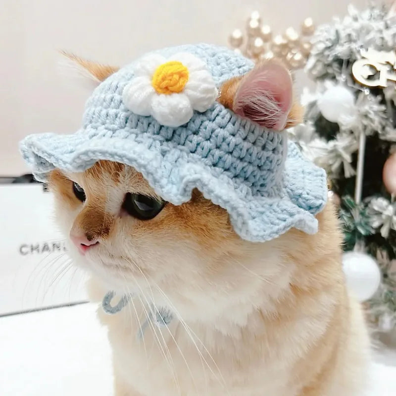 Handmade Crochet Cat Hat