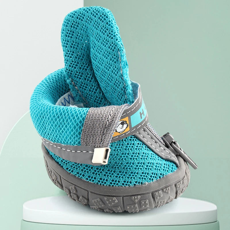Warm Non-Slip Dog Shoes for Climbing and Snow