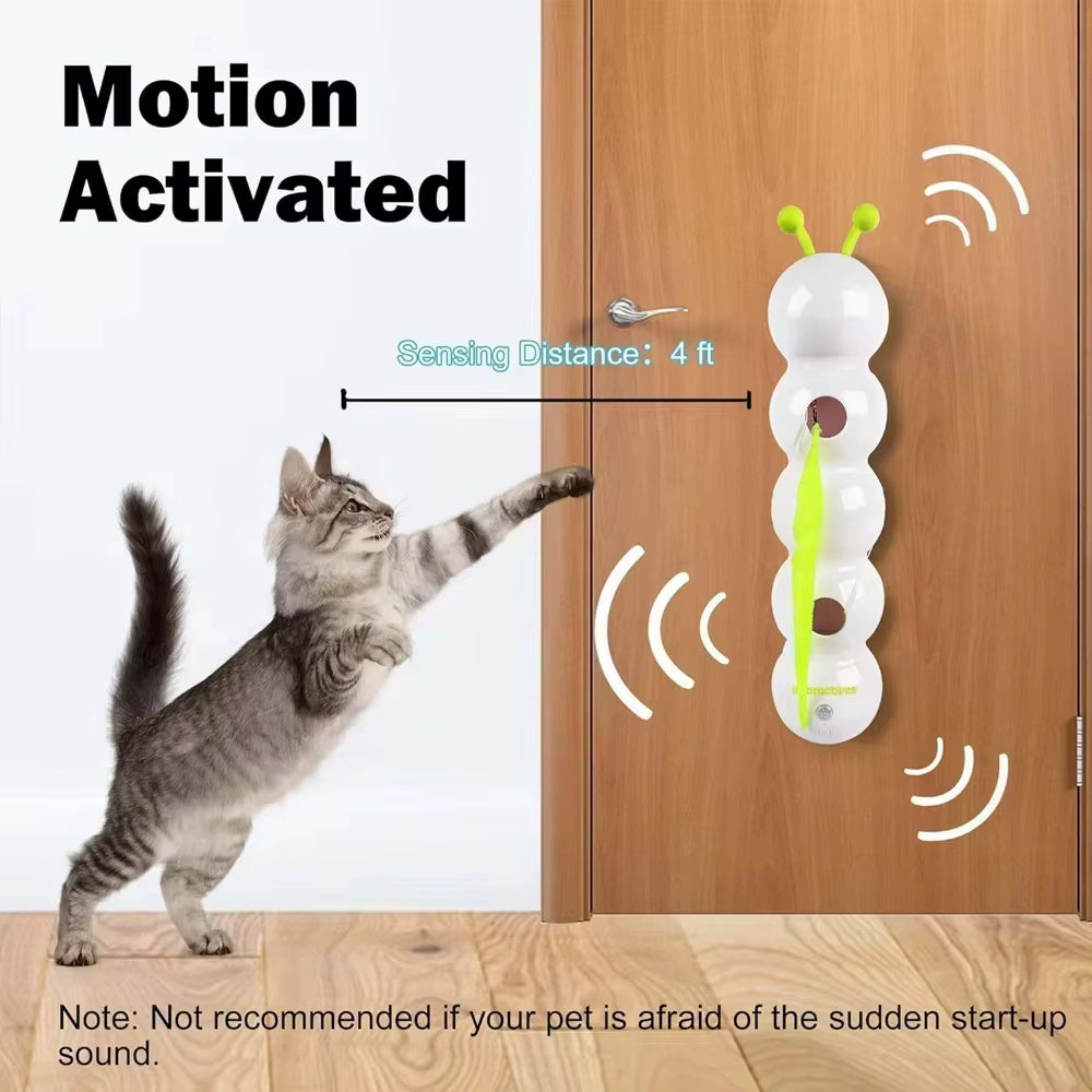 Caterpillar Interactive Kitty Toy