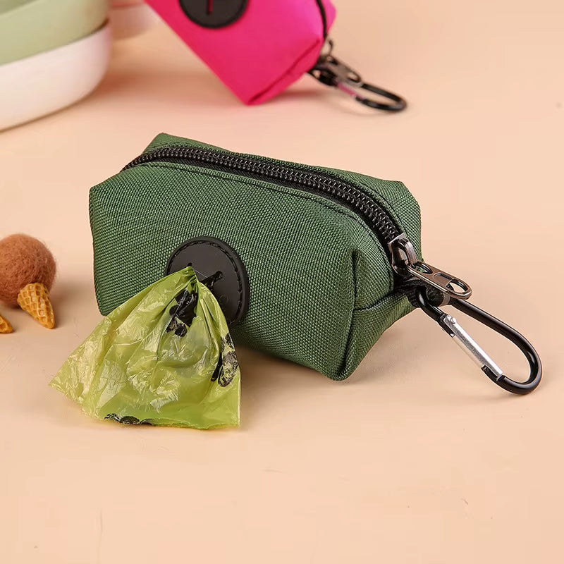 Durable Canvas Dog Waste Bag Dispenser