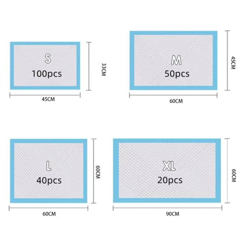 Absorbent Disposable Pet Pee Pads