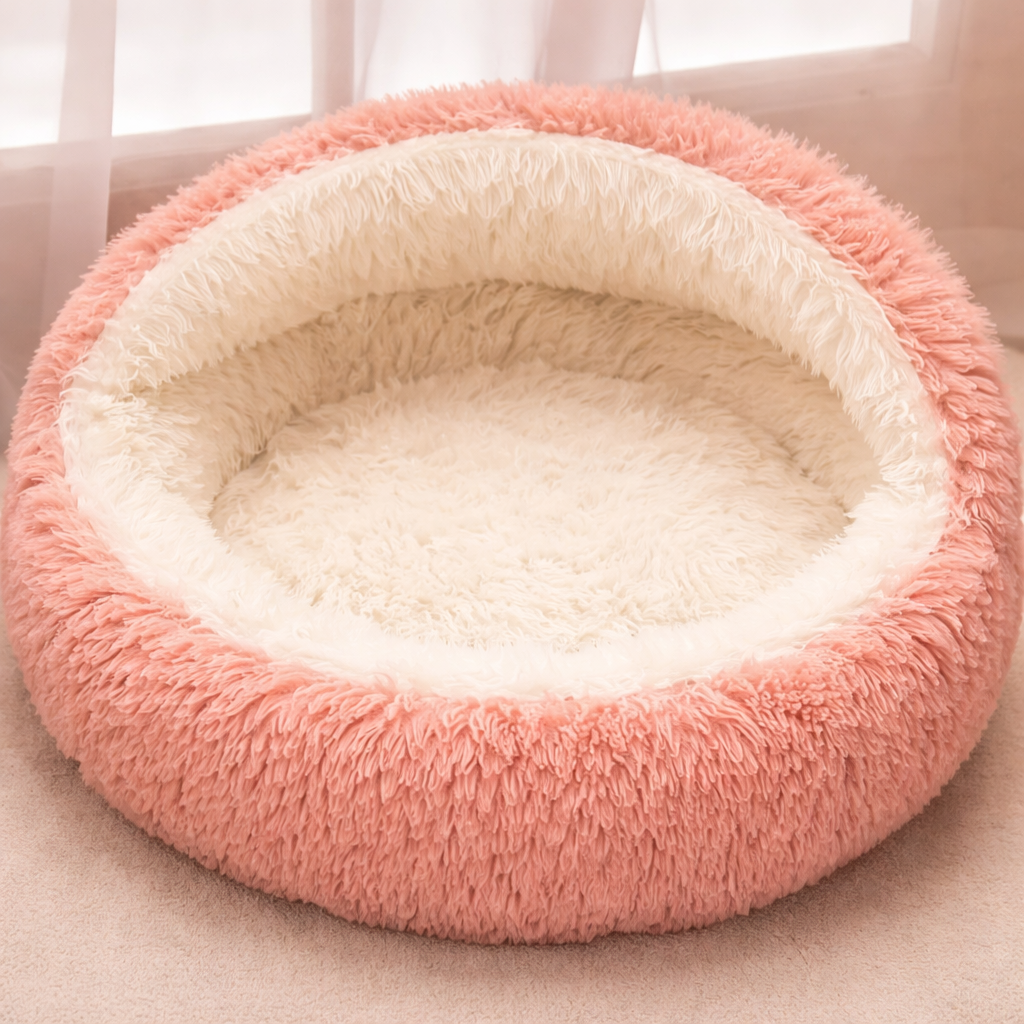 2 in 1 Soft Plush Pet Bed