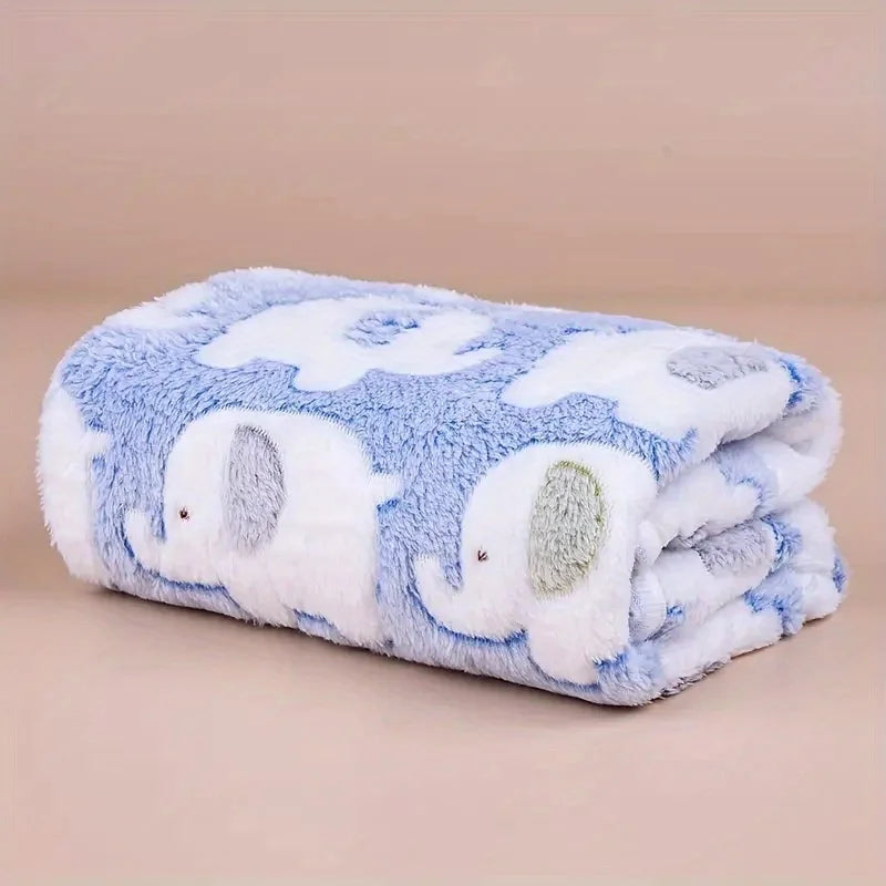 Soft and Cozy Elephant Pet Blanket