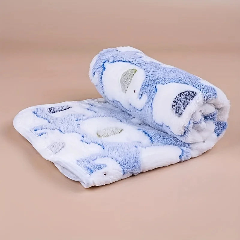 Soft and Cozy Elephant Pet Blanket