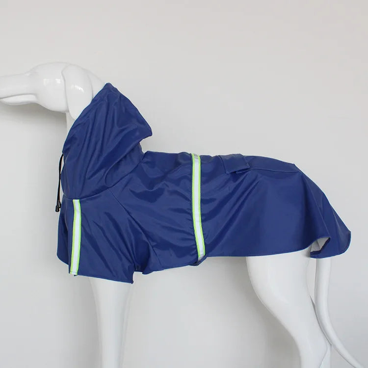 Hooded Waterproof Dog Raincoat