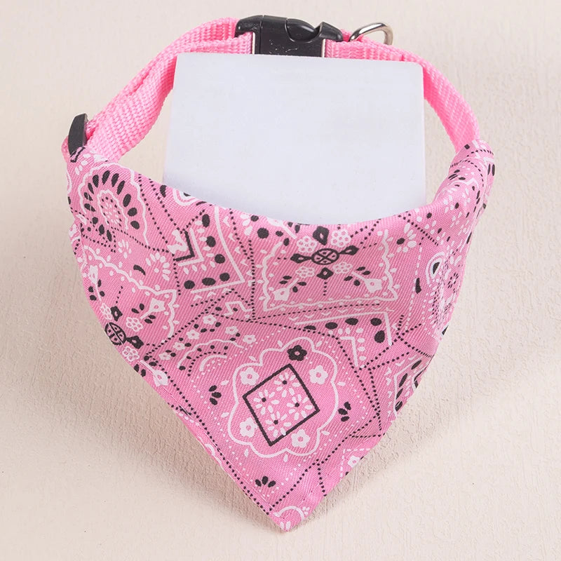 Adjustable Pet Bandana Collar