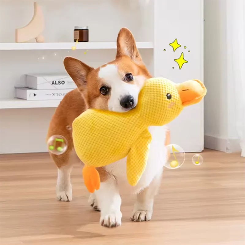 Stomping Duck Bite Resistant Toy