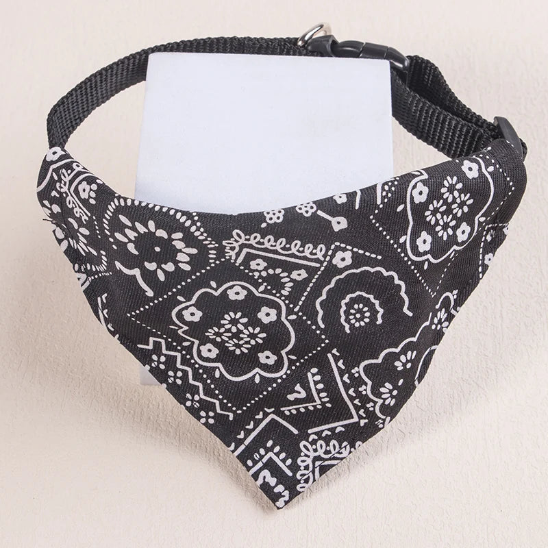 Adjustable Pet Bandana Collar