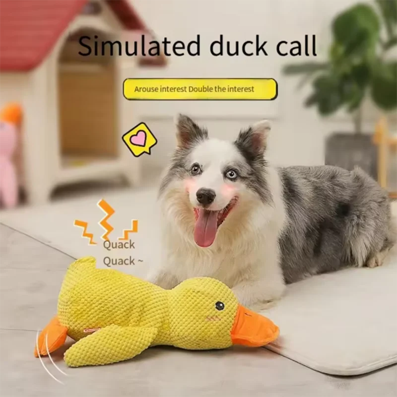 Stomping Duck Bite Resistant Toy