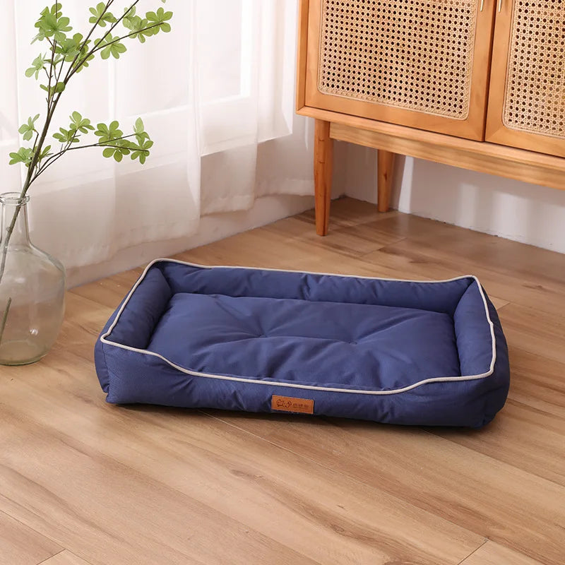 Soft Plush Rectangular Pet Bed