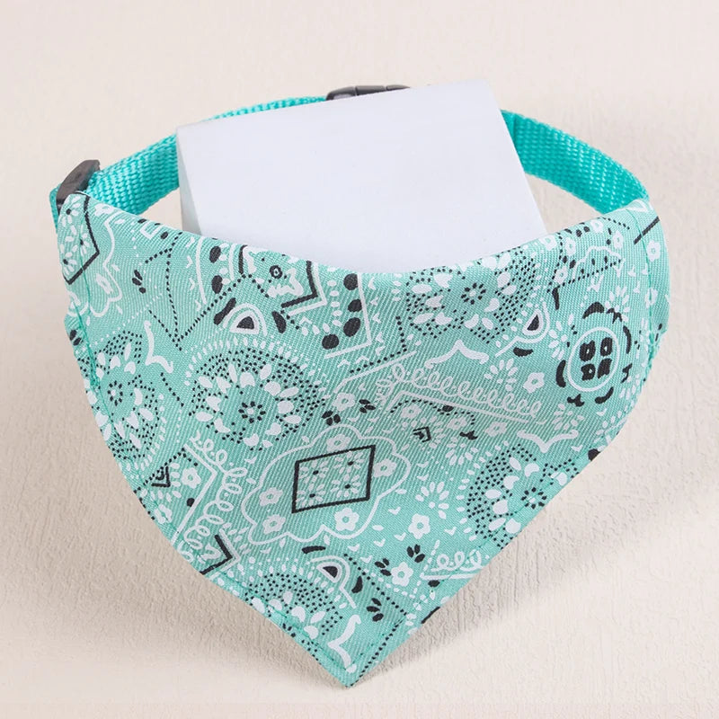 Adjustable Pet Bandana Collar
