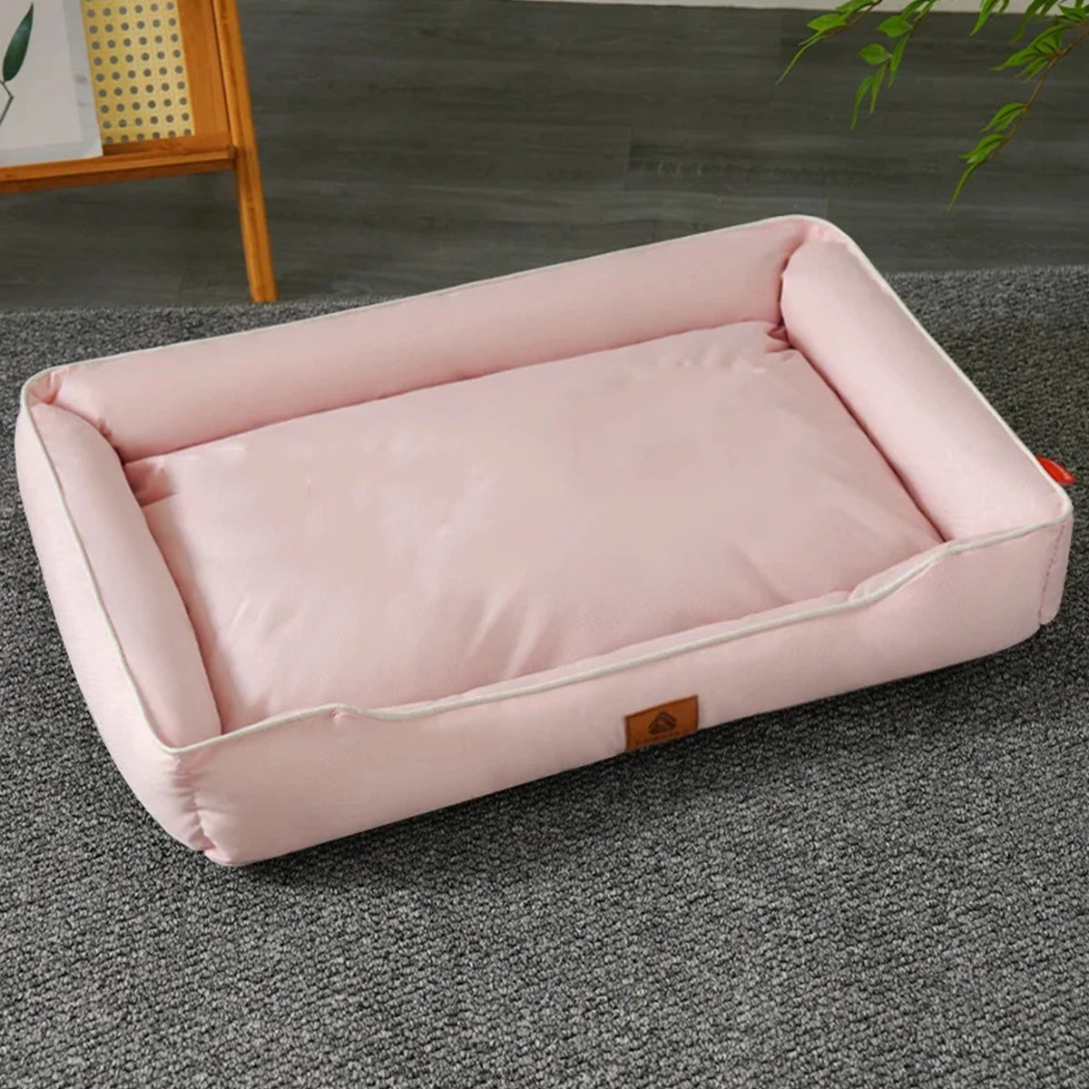 Soft Plush Rectangular Pet Bed