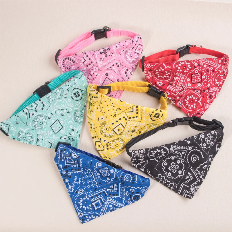 Adjustable Pet Bandana Collar