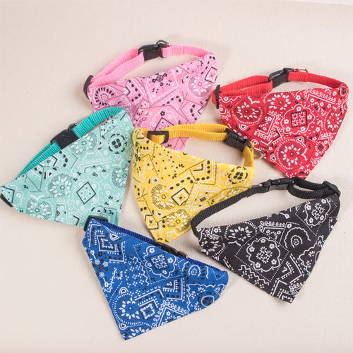 Adjustable Pet Bandana Collar
