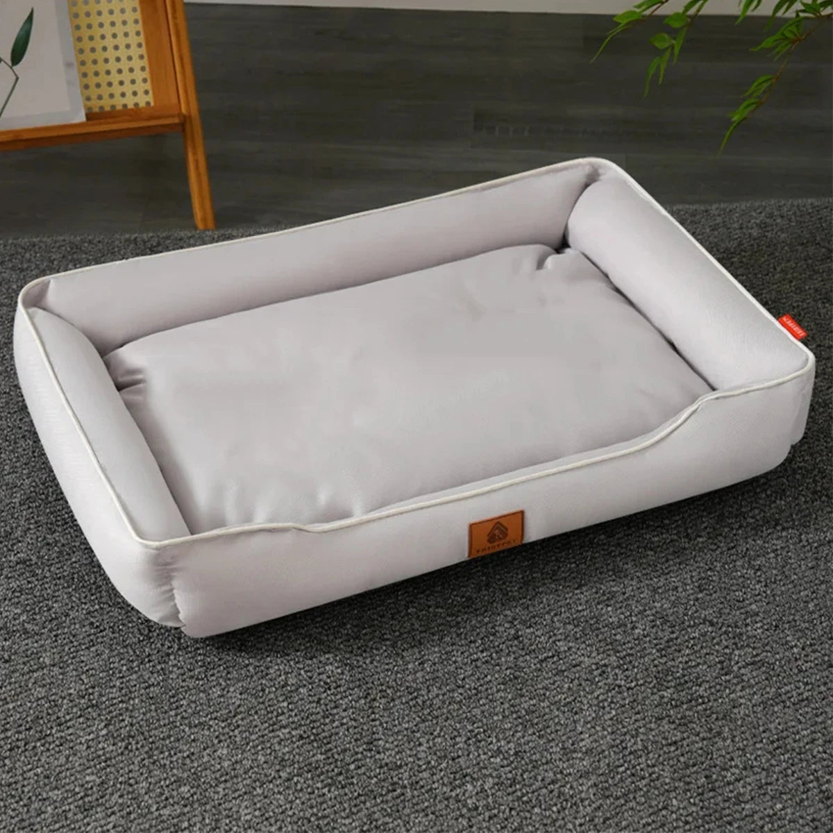 Soft Plush Rectangular Pet Bed