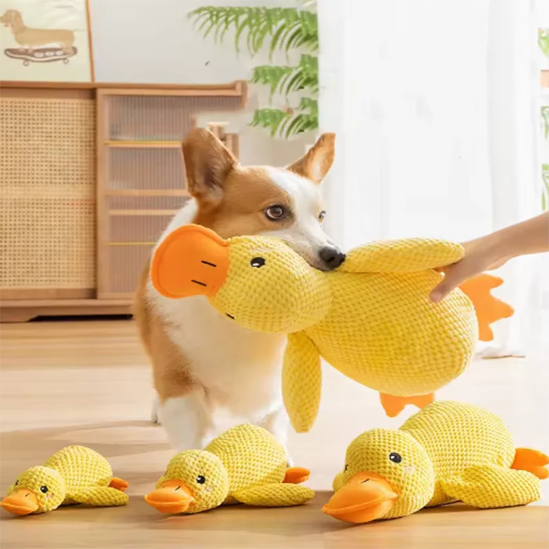 Stomping Duck Bite Resistant Toy