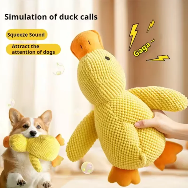 Stomping Duck Bite Resistant Toy