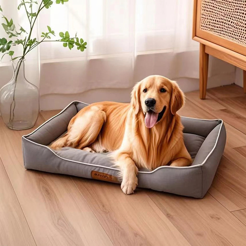 Soft Plush Rectangular Pet Bed