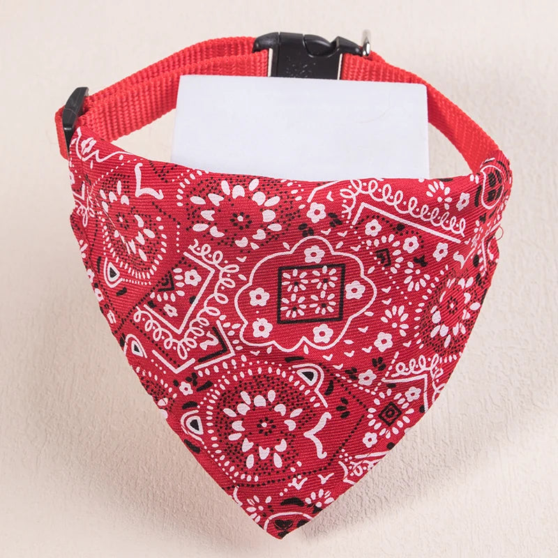 Adjustable Pet Bandana Collar