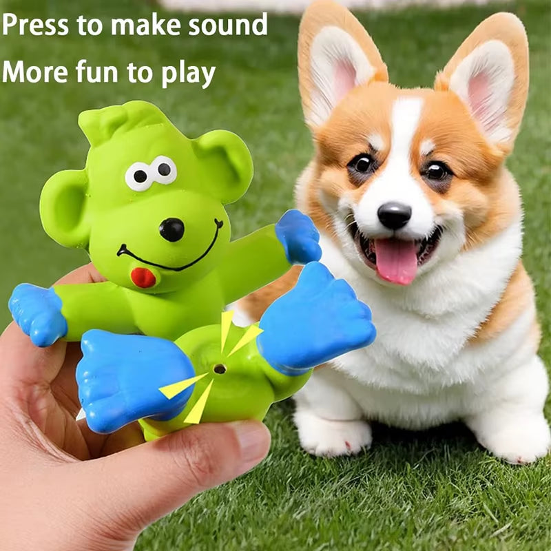 Durable Rubber Squeaky Dog Toy