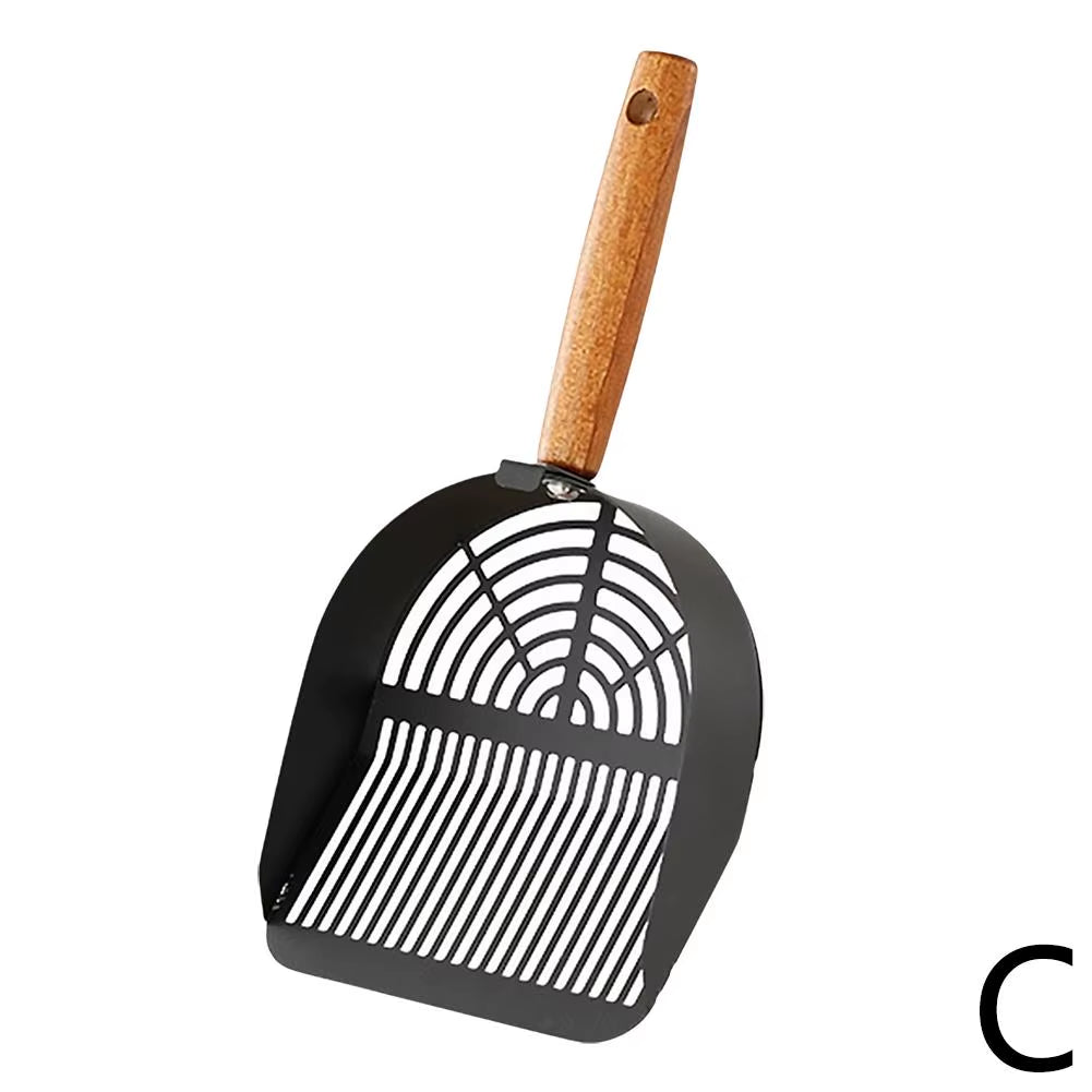 Professional Stainless Steel Sifter Shovel for All Litter Types