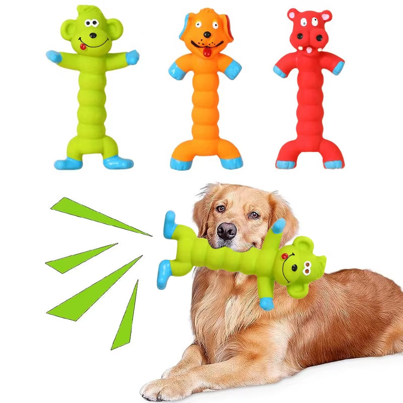 Durable Rubber Squeaky Dog Toy