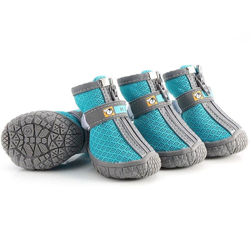 Warm Non-Slip Dog Shoes for Climbing and Snow