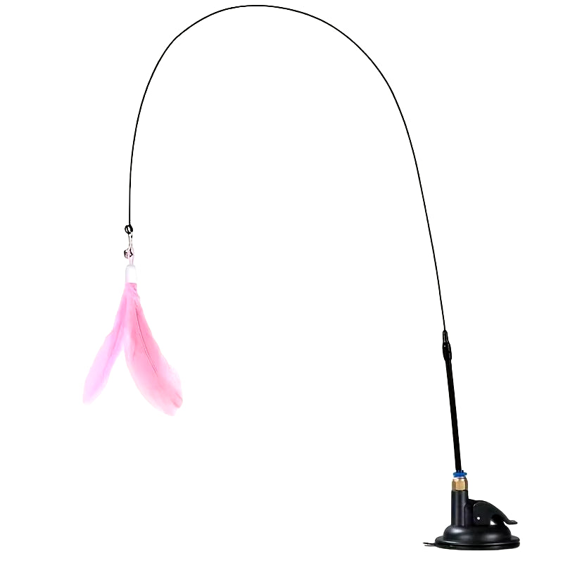 Hands-Free Interactive Cat Teaser & Feather Wand
